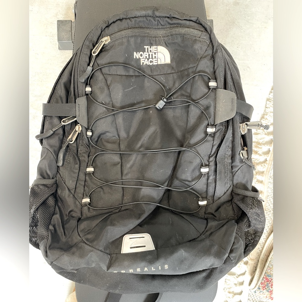 North face borealis backpack.